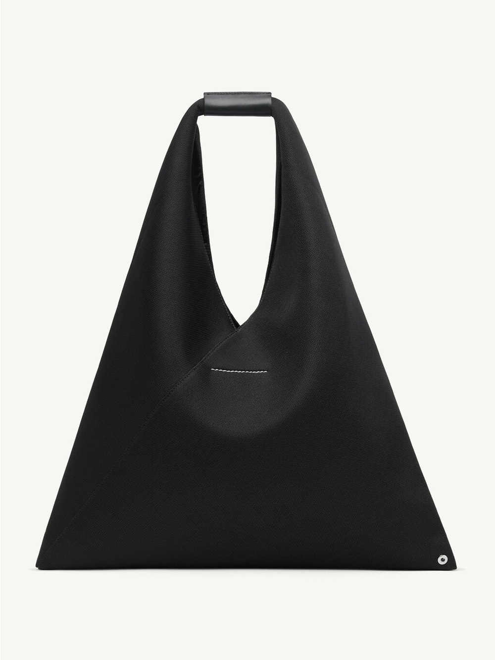 Maison Margiela black medium triangle tote
